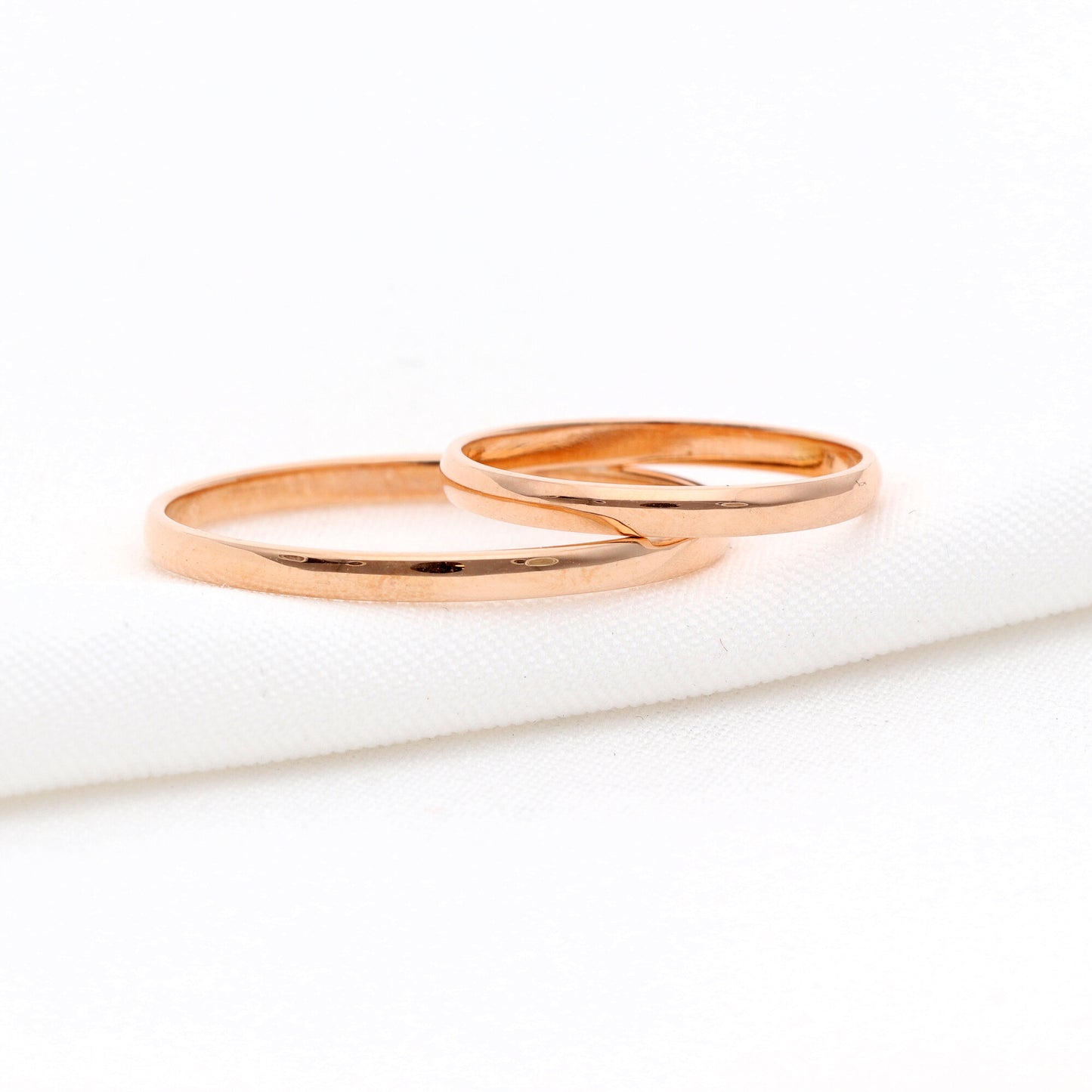 Klasikiniai vestuviniai žiedai 2mm