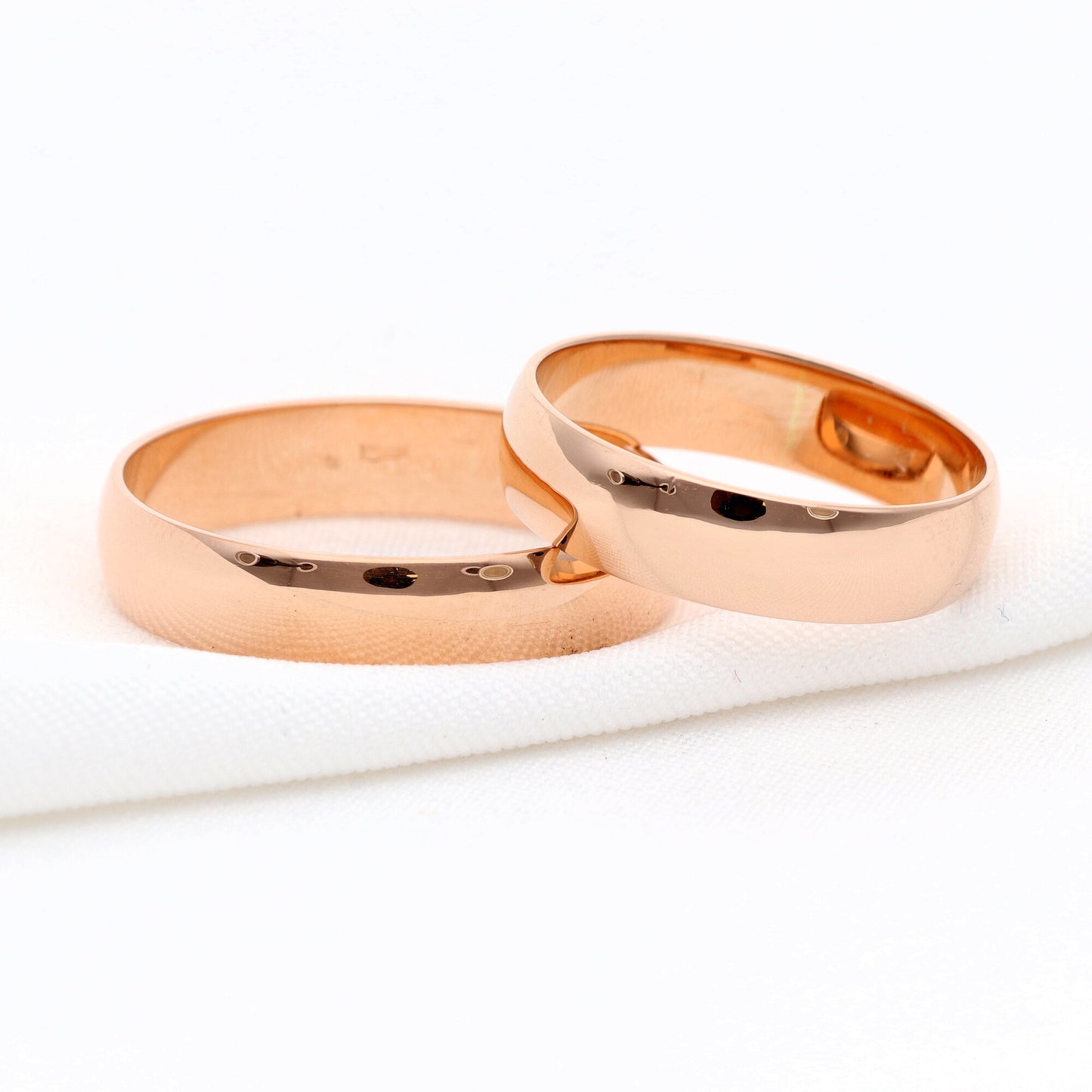Klasikiniai vestuviniai žiedai 5mm