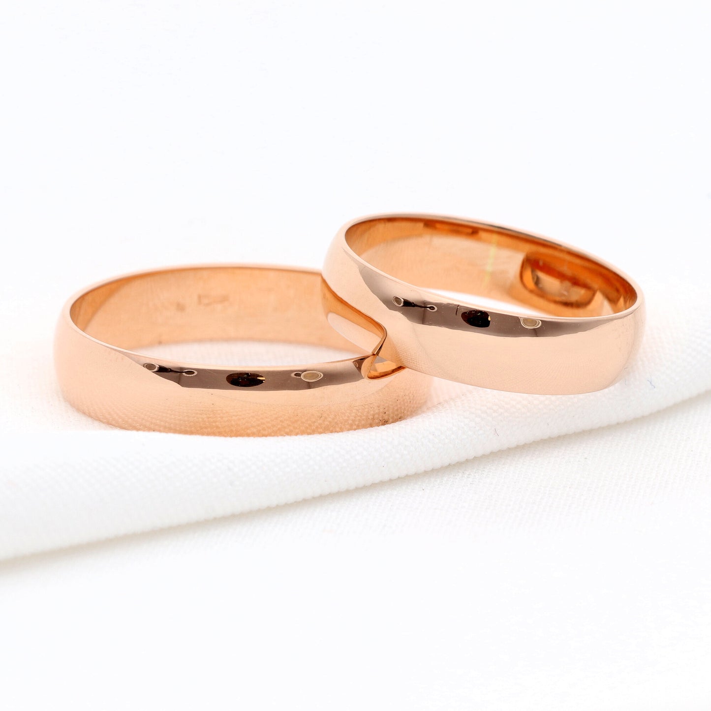 Klasikiniai vestuviniai žiedai 5mm